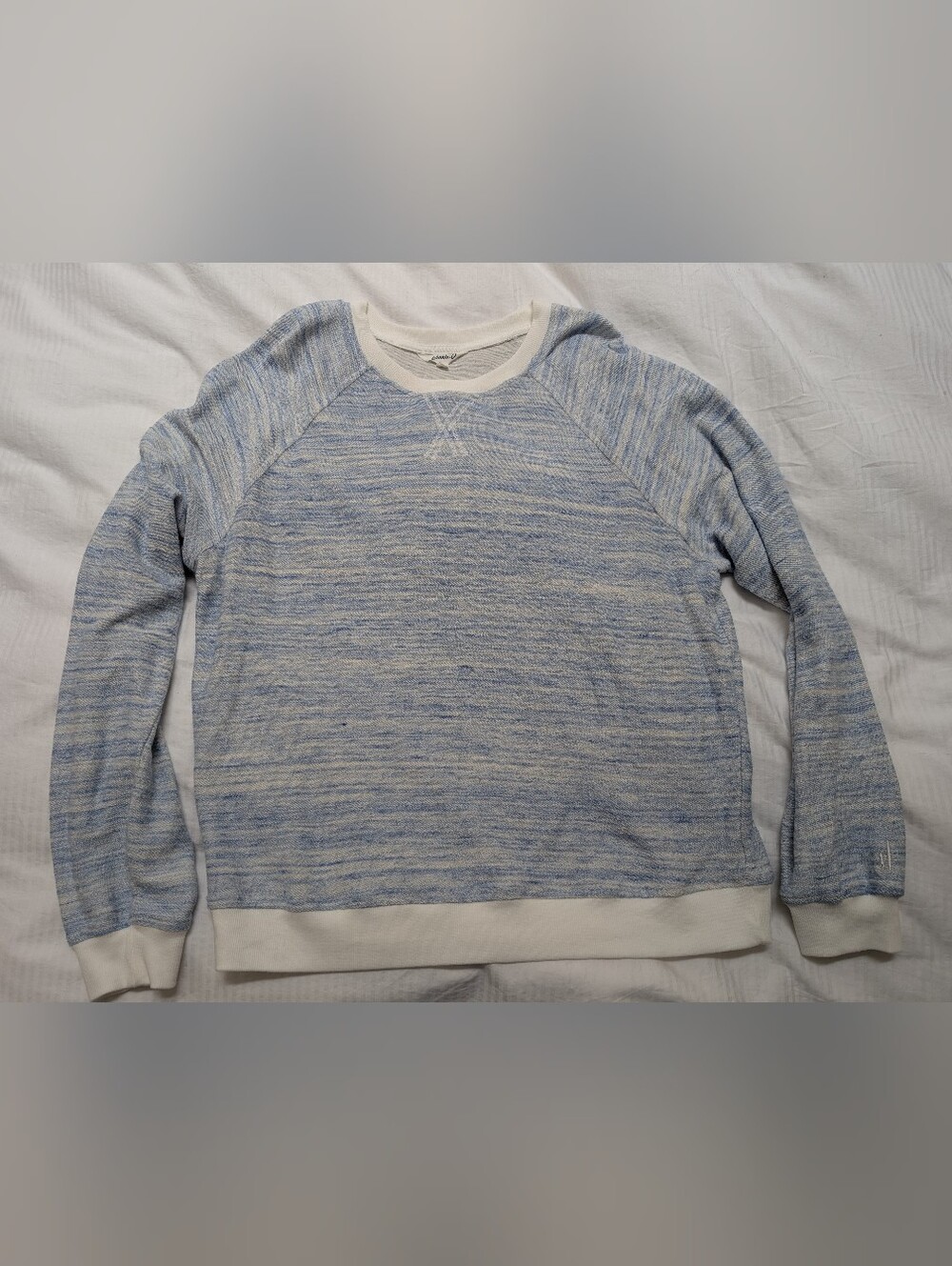 Johnnie-O Blue White Crewneck Top 2026 Season XL